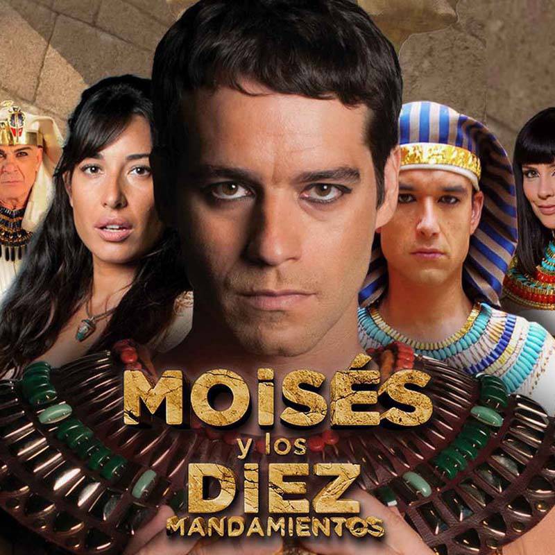 Comprar la Telenovela: Moisés y los diez mandamientos completo en DVD.