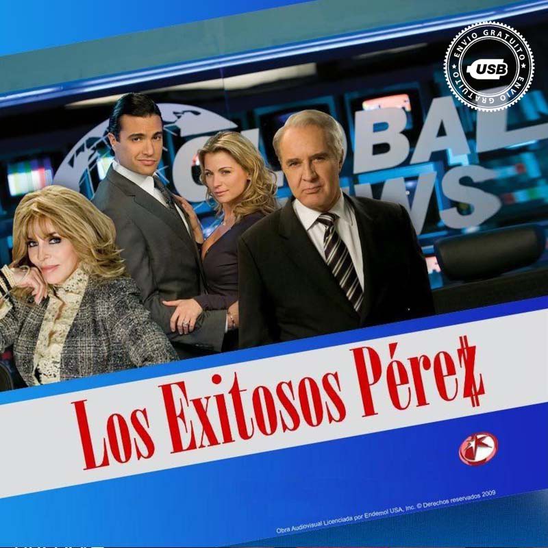 Comprar la Telenovela: Los exitosos Pérez completo en USB y  DVD.