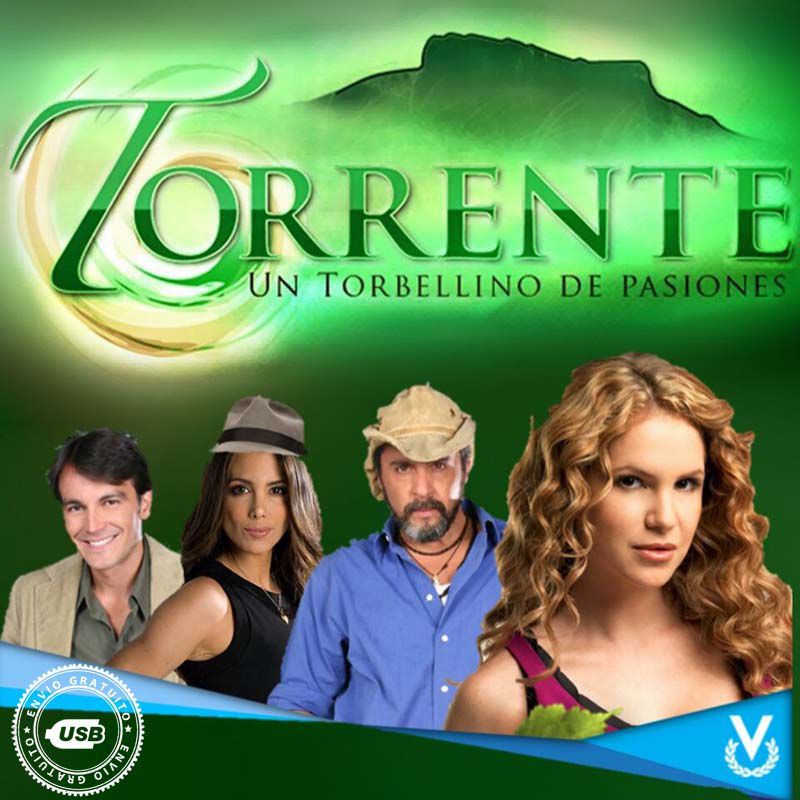 Compra la Telenovela Torrente, un torbellino de pasiones completo en USB y DVD.