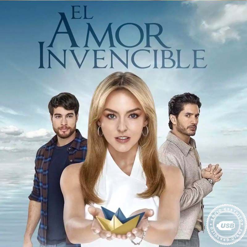 Comprar la Telenovela El amor invencible completo en USB Y DVD.