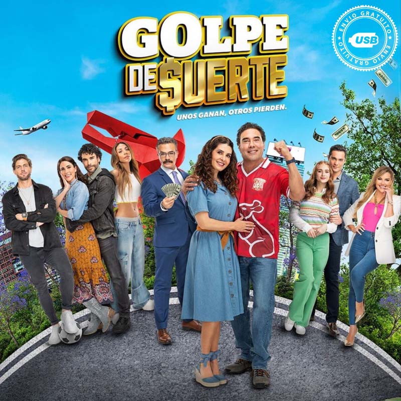 Comprar la Telenovela Golpe de suerte Completo en USB Y DVD.