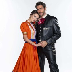 Protagonistas de Me atrevo a amarte.