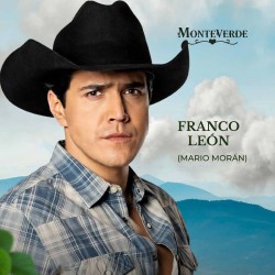 Mario Morán como Franco León en la telenovela Monteverde.