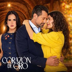 Comprar la Telenovela Corazon de oro completo en USB Y DVD.