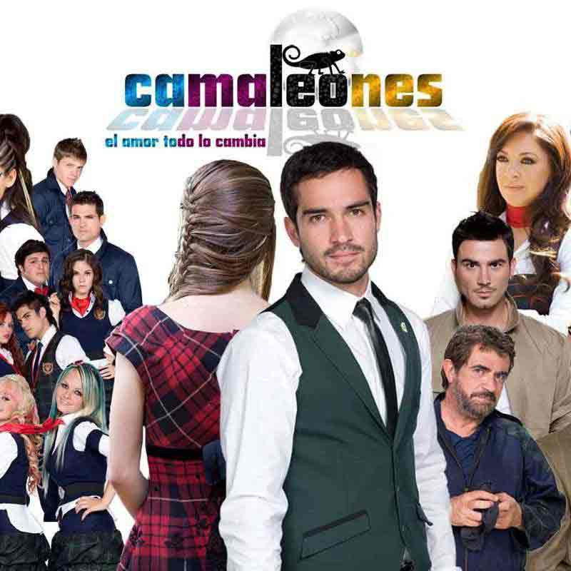 Comprar la Telenovela: Camaleones completo en DVD y USB.