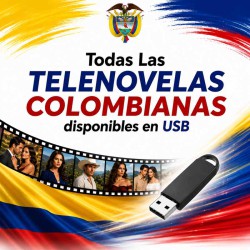 Todas las telenovelas colombianas disponibles en USB