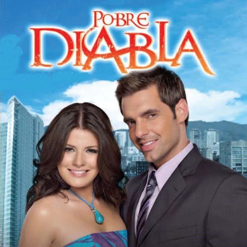 Comprar la telenovela mexicana Pobre diabla completa en DVD y USB - Alejandra Lazcano y Cristóbal Lander