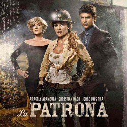 Telenovela La Patrona completa en DVD y USB - Escena con Aracely Arámbula y la villana Christian Bach