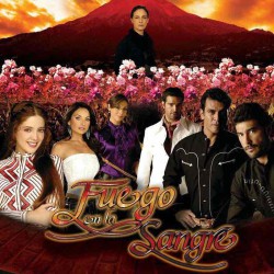 Comprar la telenovela mexicana Fuego en la sangre completa en DVD y USB - Adela Noriega y Eduardo Yáñez