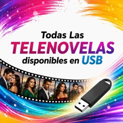 Todas las telenovelas disponibles en USB