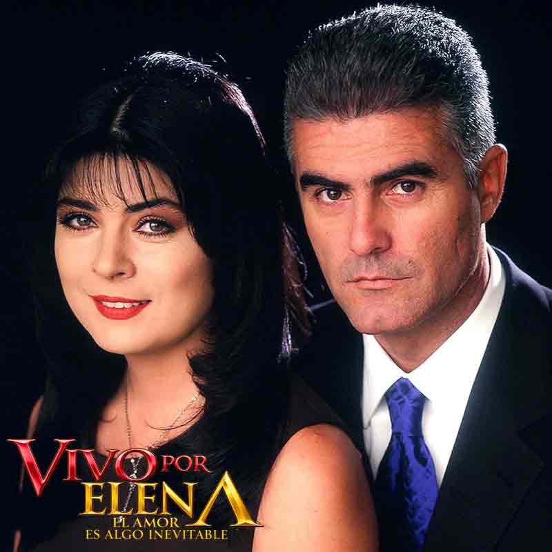 Comprar la telenovela mexicana Vivo por Elena completa en DVD y USB - Victoria Ruffo y Saúl Lisazo