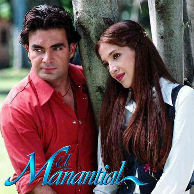 Comprar la telenovela El manantial completa en DVD y USB - Adela Noriega y Mauricio Islas