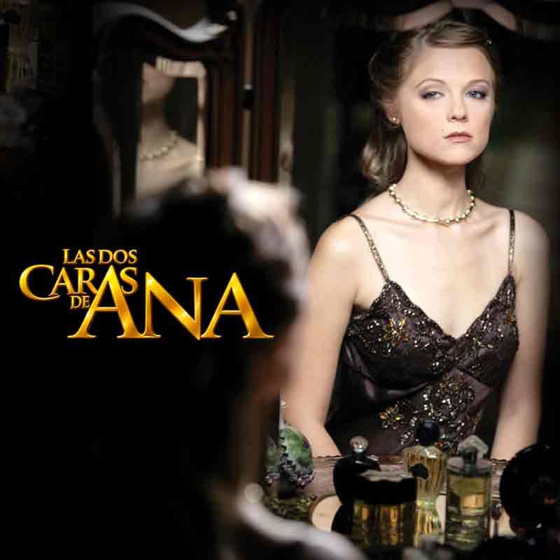 Comprar la telenovela Las dos caras de Ana completa en DVD y USB - Ana Layevska y Rafael Amaya