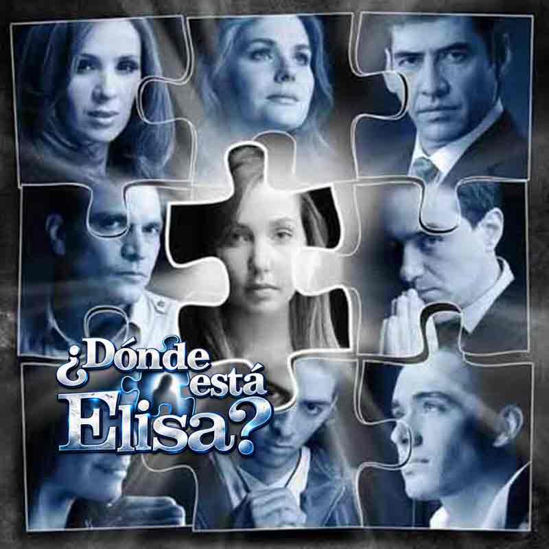 Comprar la telenovela ¿Dónde está Elisa? completa en DVD y USB - Sonya Smith, Gabriel Porras y Catherine Siachoque