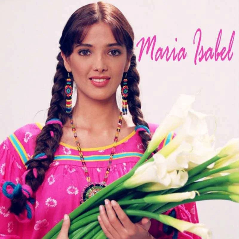 Comprar la telenovela María Isabel completa en DVD y USB - Adela Noriega y Fernando Carrillo
