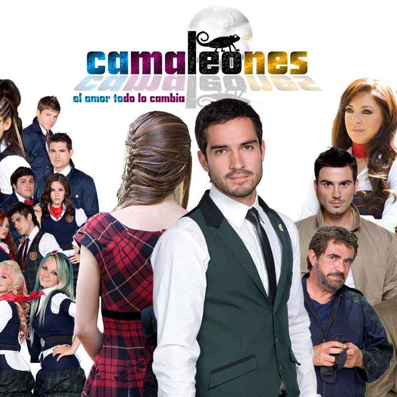 Comprar la Telenovela: Camaleones completo en DVD.